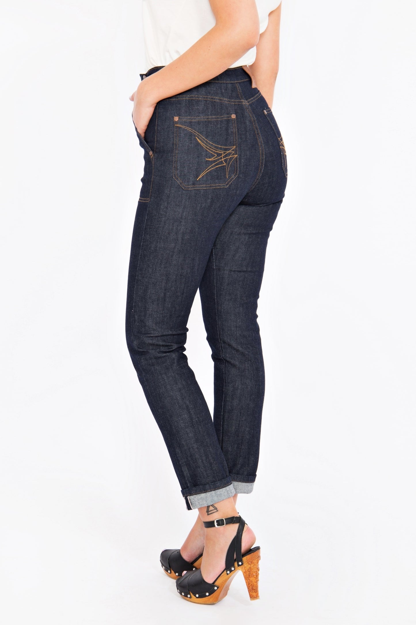 Queen Kerosin Strech Selvedge Jeans