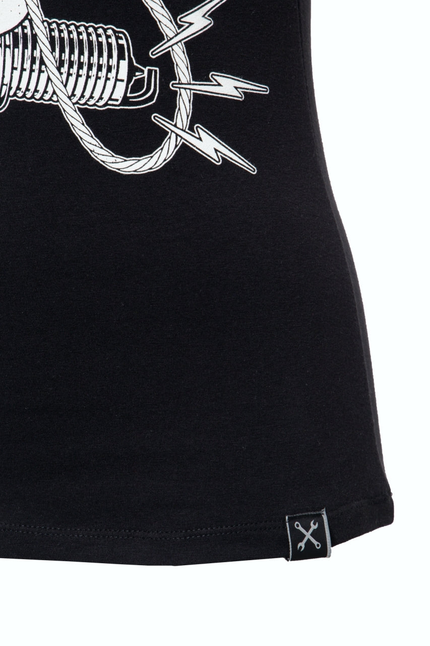Queen Kerosin T-Shirt Gas & Glory schwarz