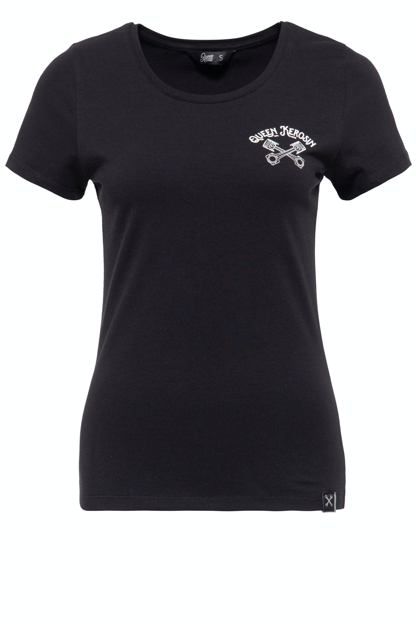 Queen Kerosin T-Shirt QK Heart schwarz