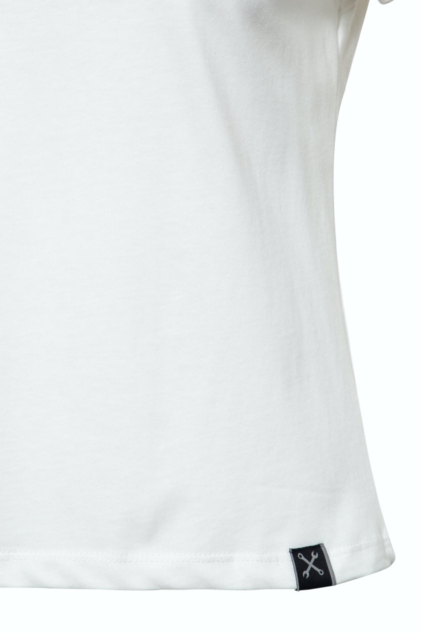 Queen Kerosin T-Shirt QK Heart loose fit weiß