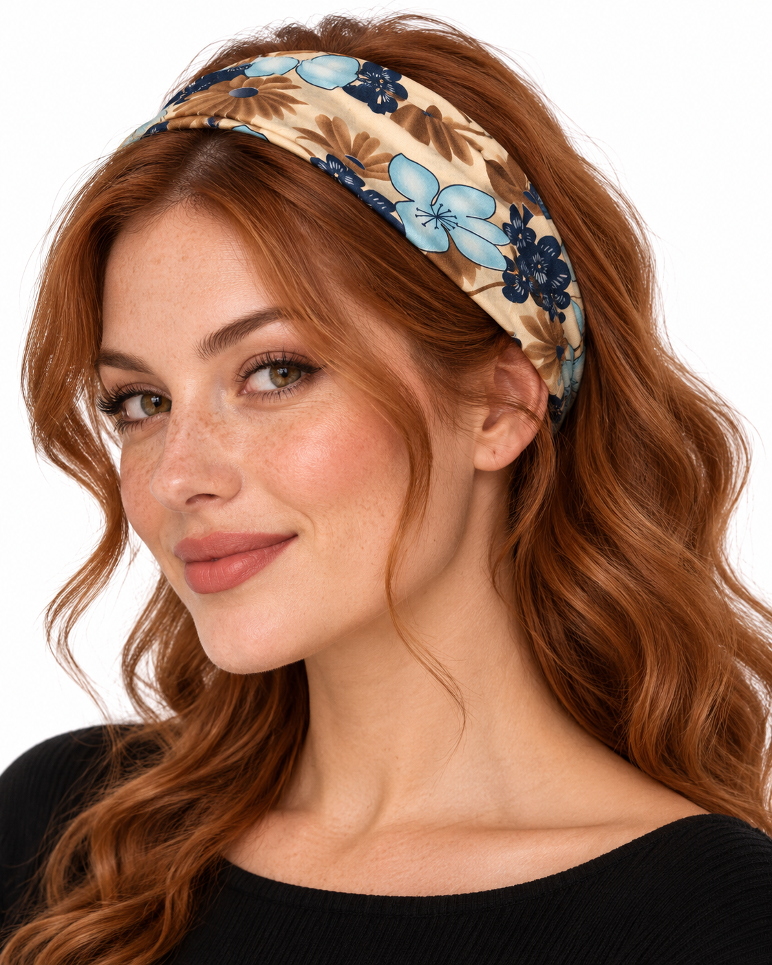 Retro Flower Loop - 9in1 Multifunktionstuch mit Blumenmuster