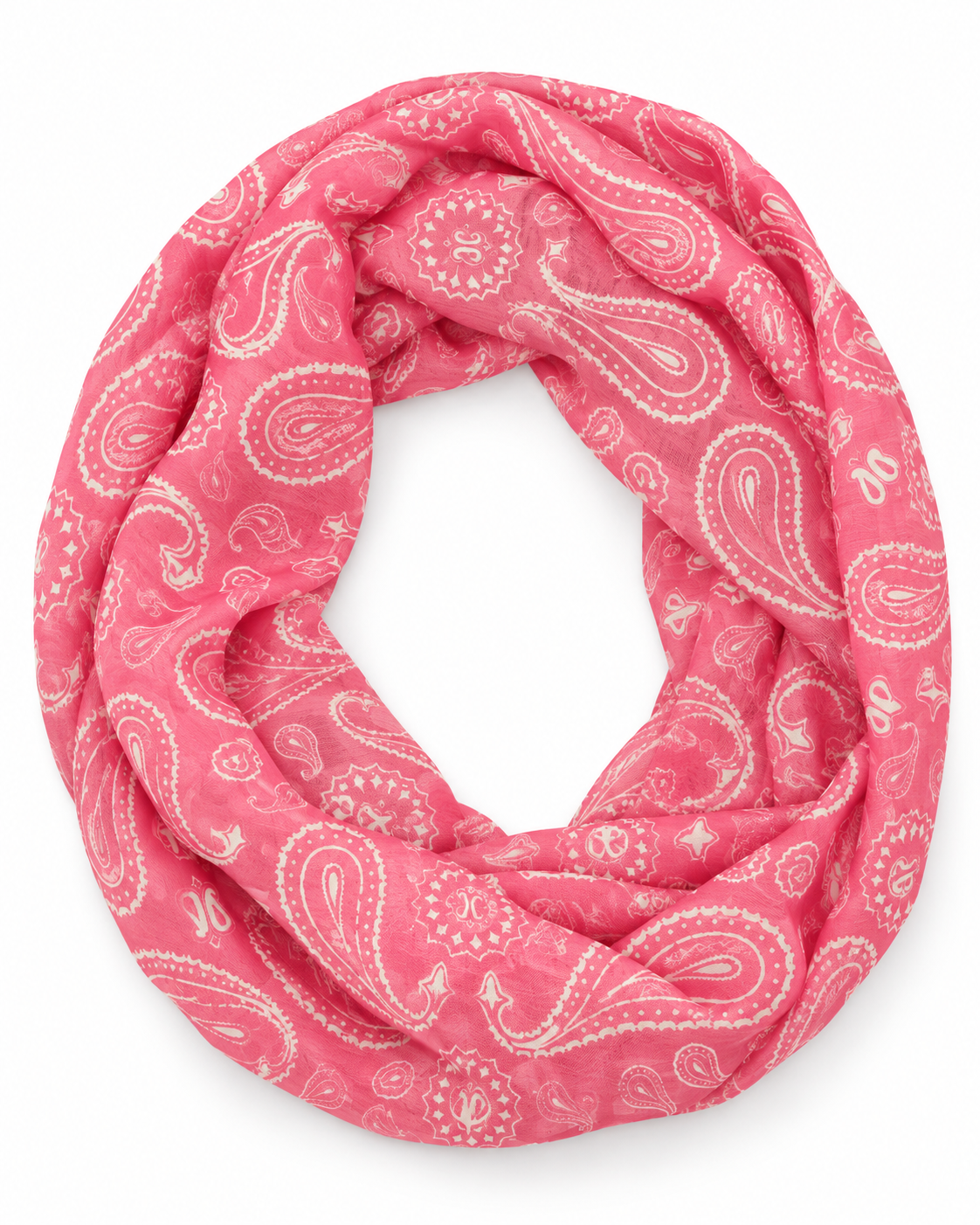 Pink Paisley Retro Loop - 9in1 Multifunktionstuch