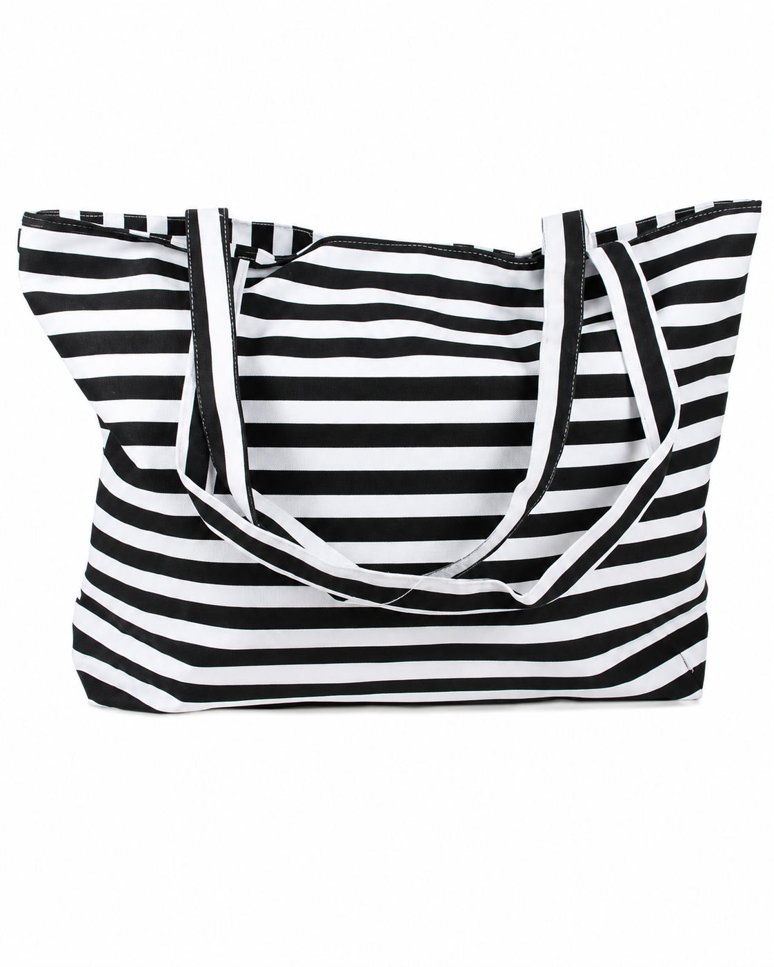 Rockabilly Stripes Beach & Shopping Bag