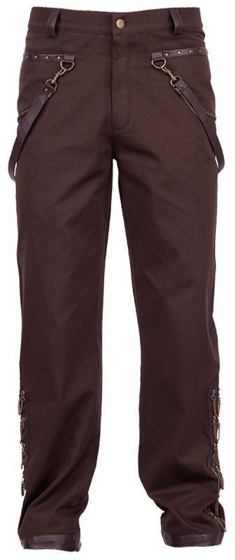 Steampunk Hose braun