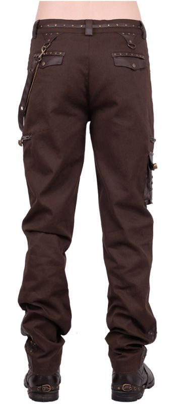 Steampunk Hose braun