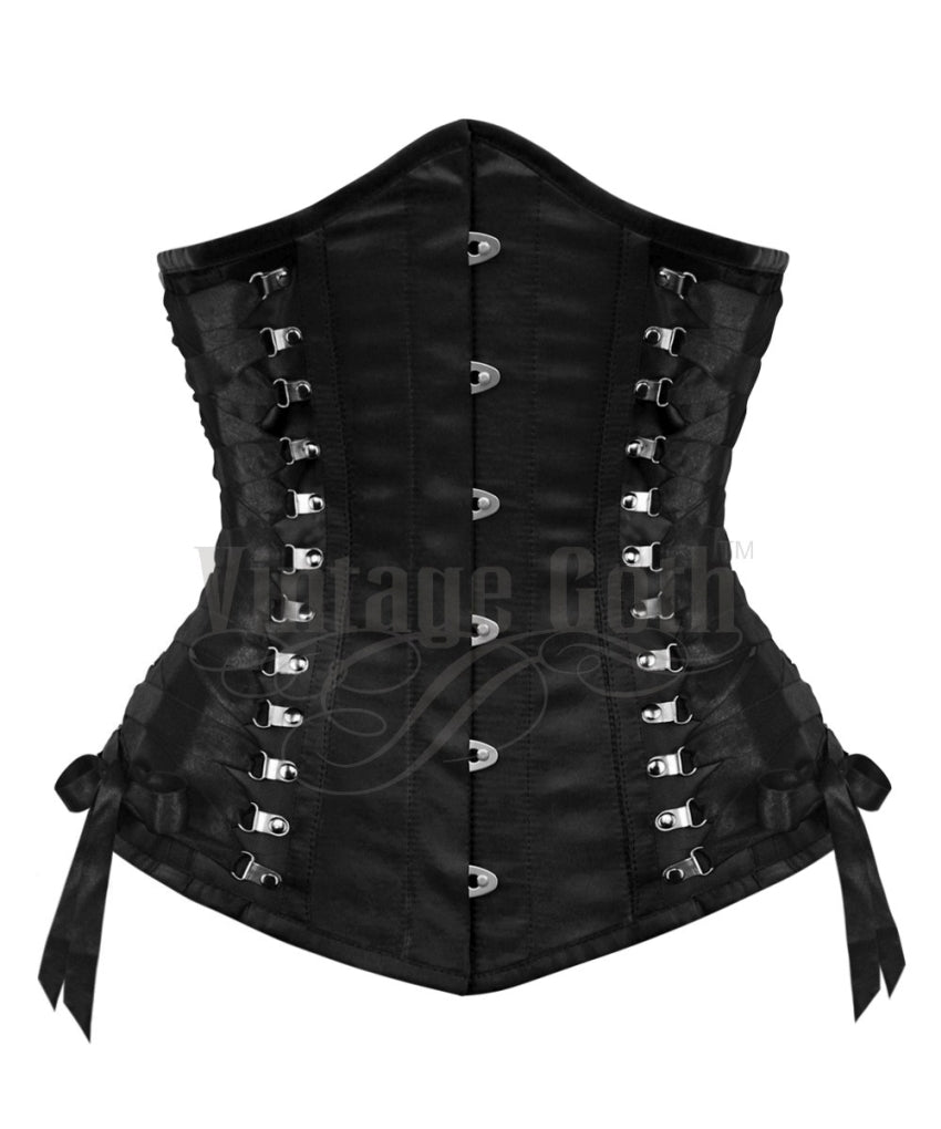 Criss-Cross Korsett schwarz