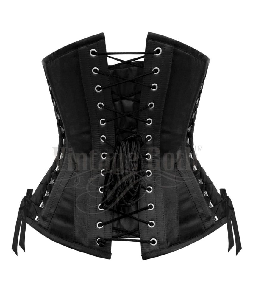 Criss-Cross Korsett schwarz