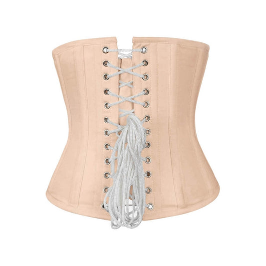 Vintage Taillenkorsett Twill beige