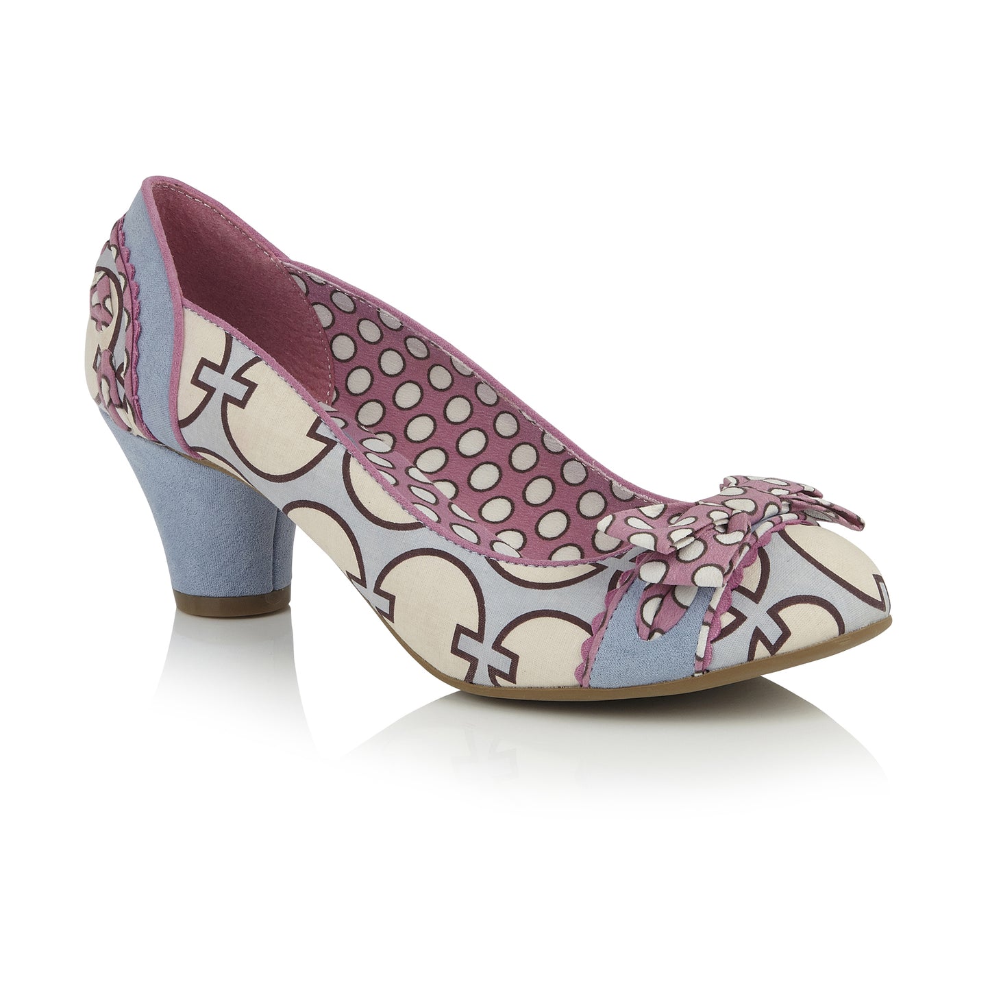 Hayley Vintage Pumps skyblue