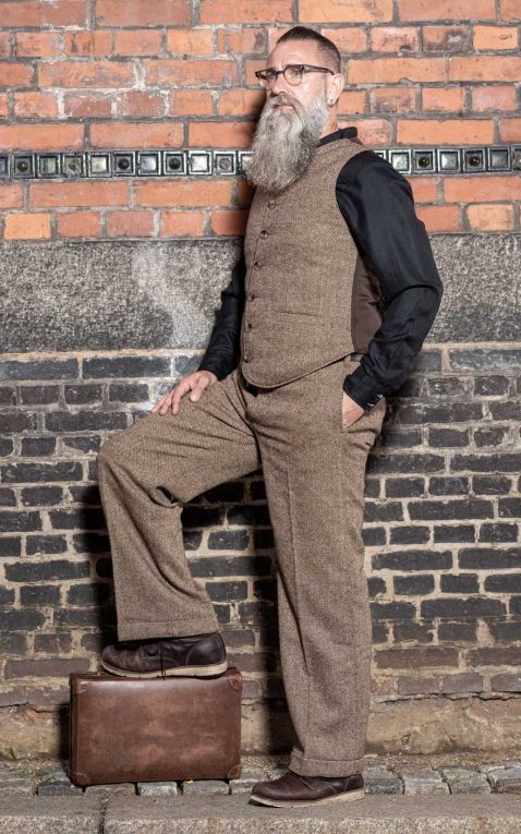 Rumble Sacramento Herren-Hose in grau