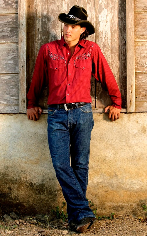 Western-Hemd Clyde rot