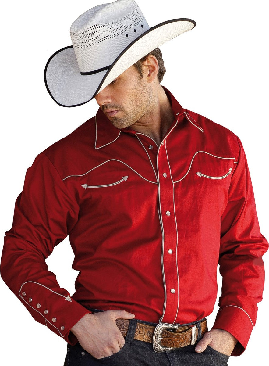 Western-Hemd Jack rot
