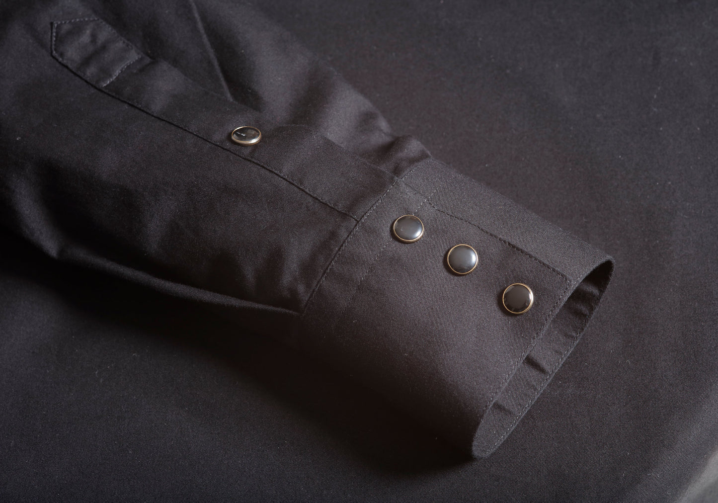 Western-Hemd Spencer schwarz