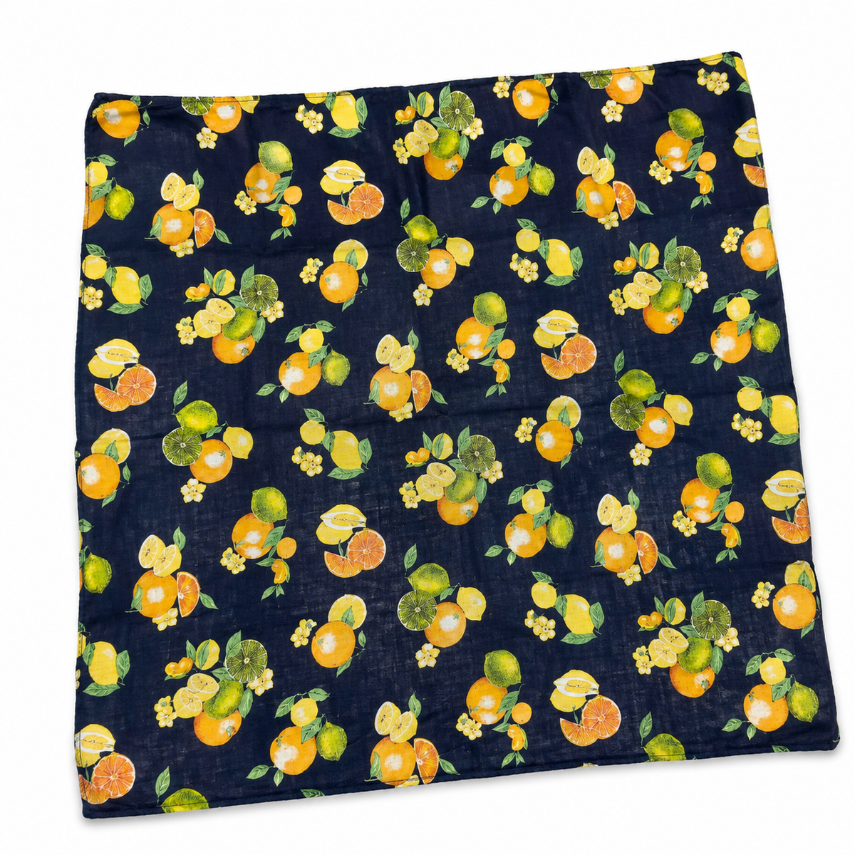 Baumwolltuch Lemon - Halstuch mit Zitronen