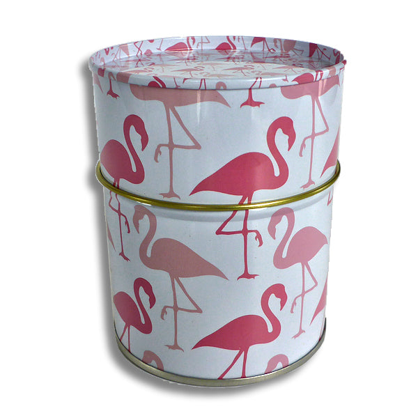 Flamingo Dose 9,5 cm - 4 Motive