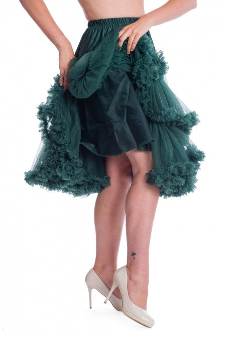 Petticoat 70cm bottlegreen