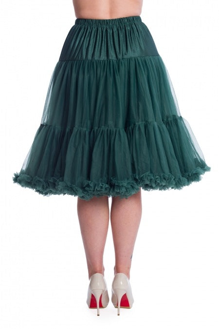 Petticoat 70cm bottlegreen