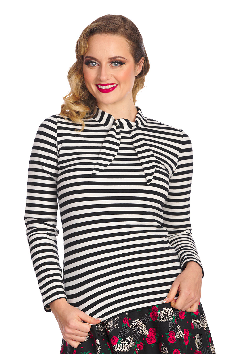 Spooky Stripe Top
