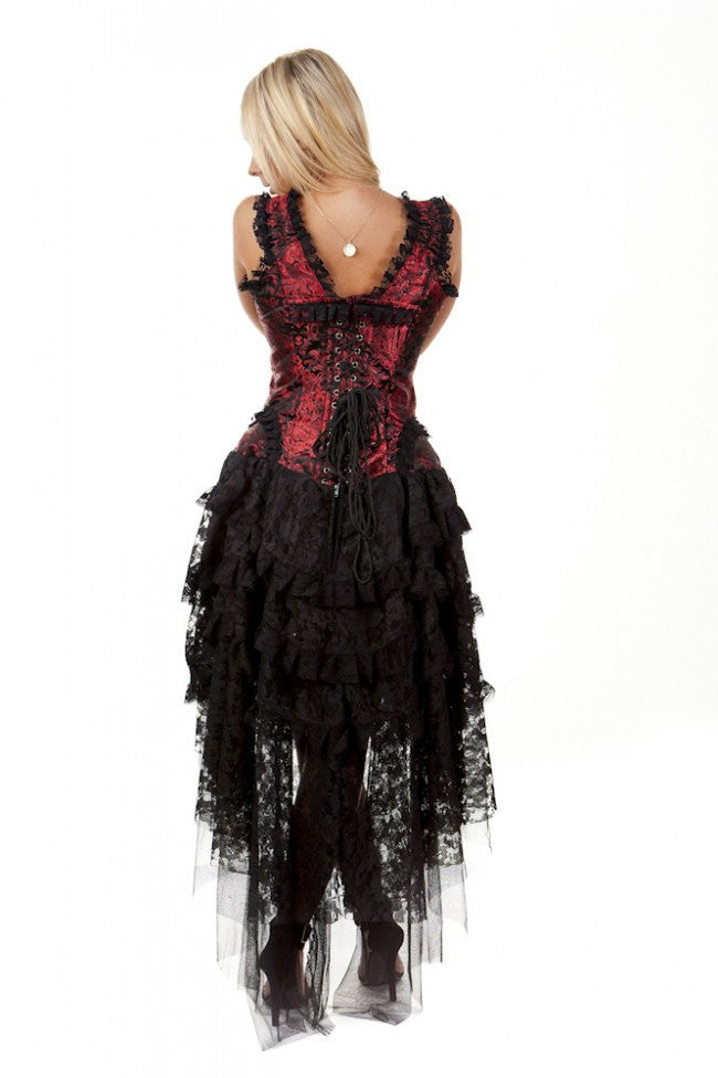 Ophelie Dress Kingbrokat rot