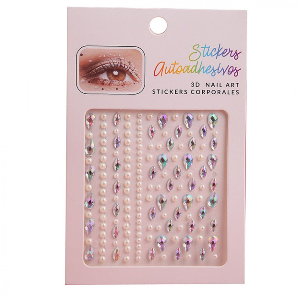 Kristall-Sticker Körperschmuck