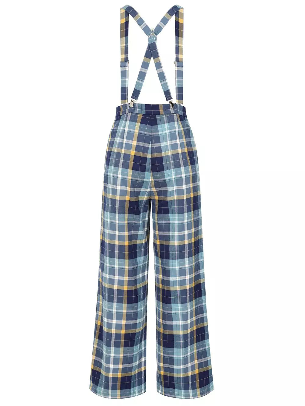 Glinda Blue Check Hose