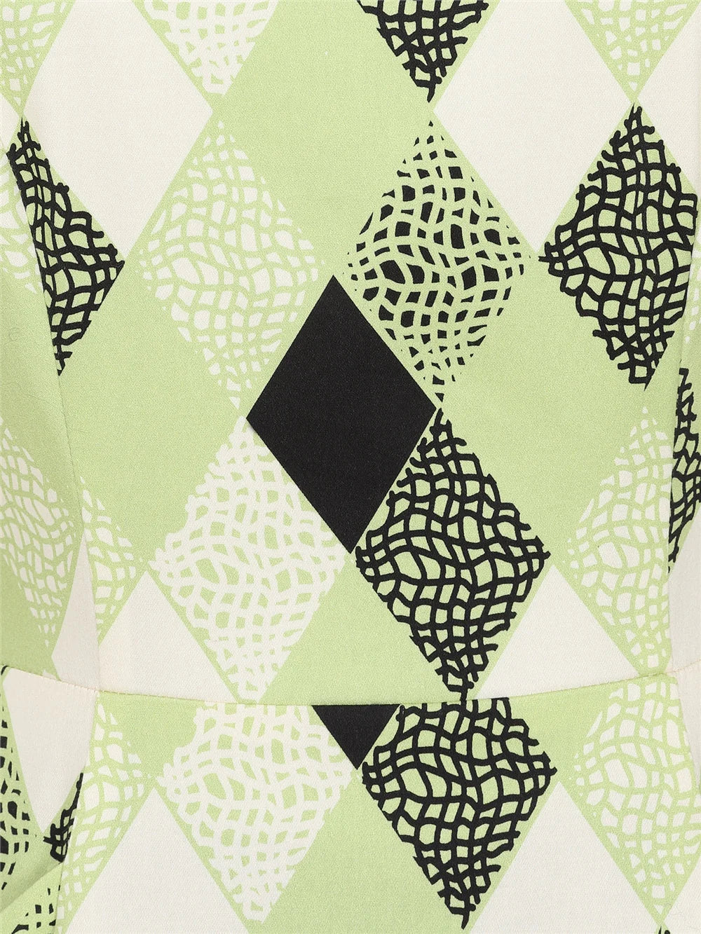 Hepburn Atomic Harlequin Dress