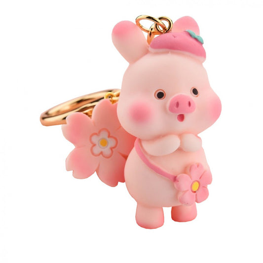 Schlüsselanhänger Taschendeko Süßes Schweinchen