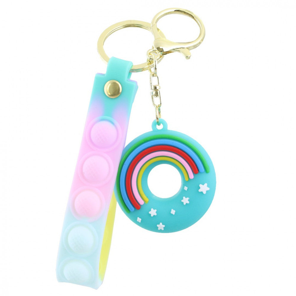 Schlüsselanhänger Taschendeko Popit Donut