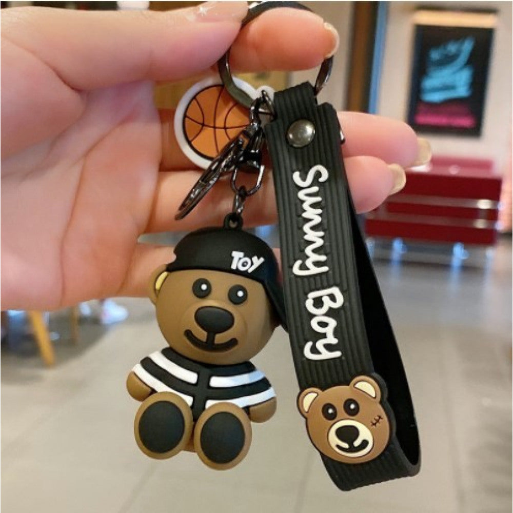 Schlüsselanhänger Taschendeko Sunny Boy Bär