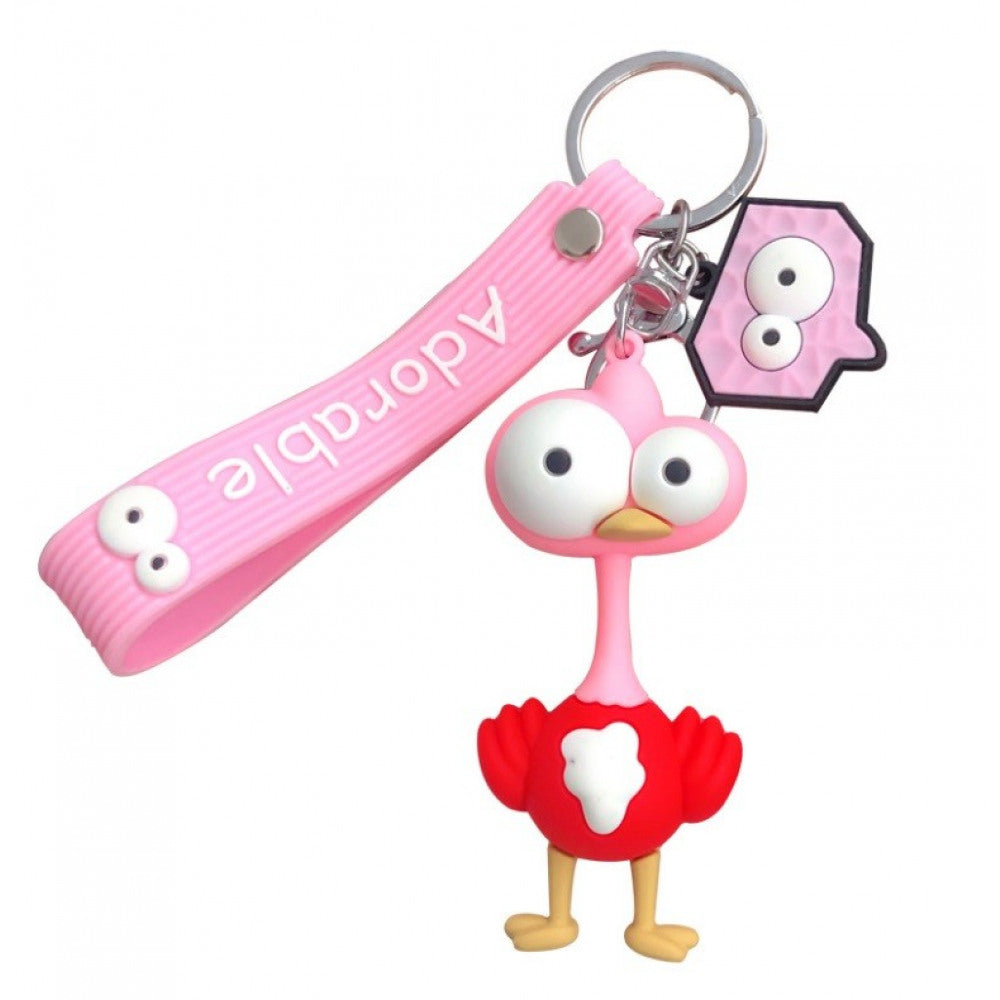 Schlüsselanhänger Taschendeko Crazy Bird