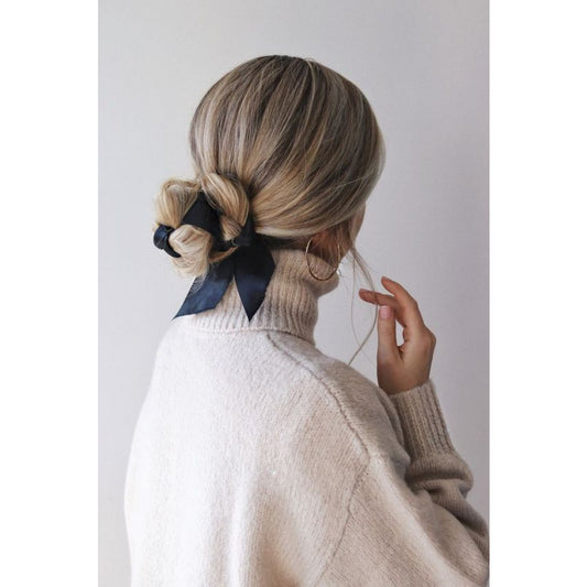 Haarband mit Perle mustard