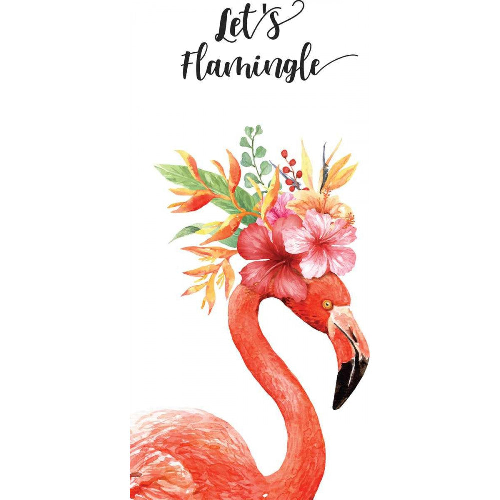 Strandtuch Let´s Flamingle