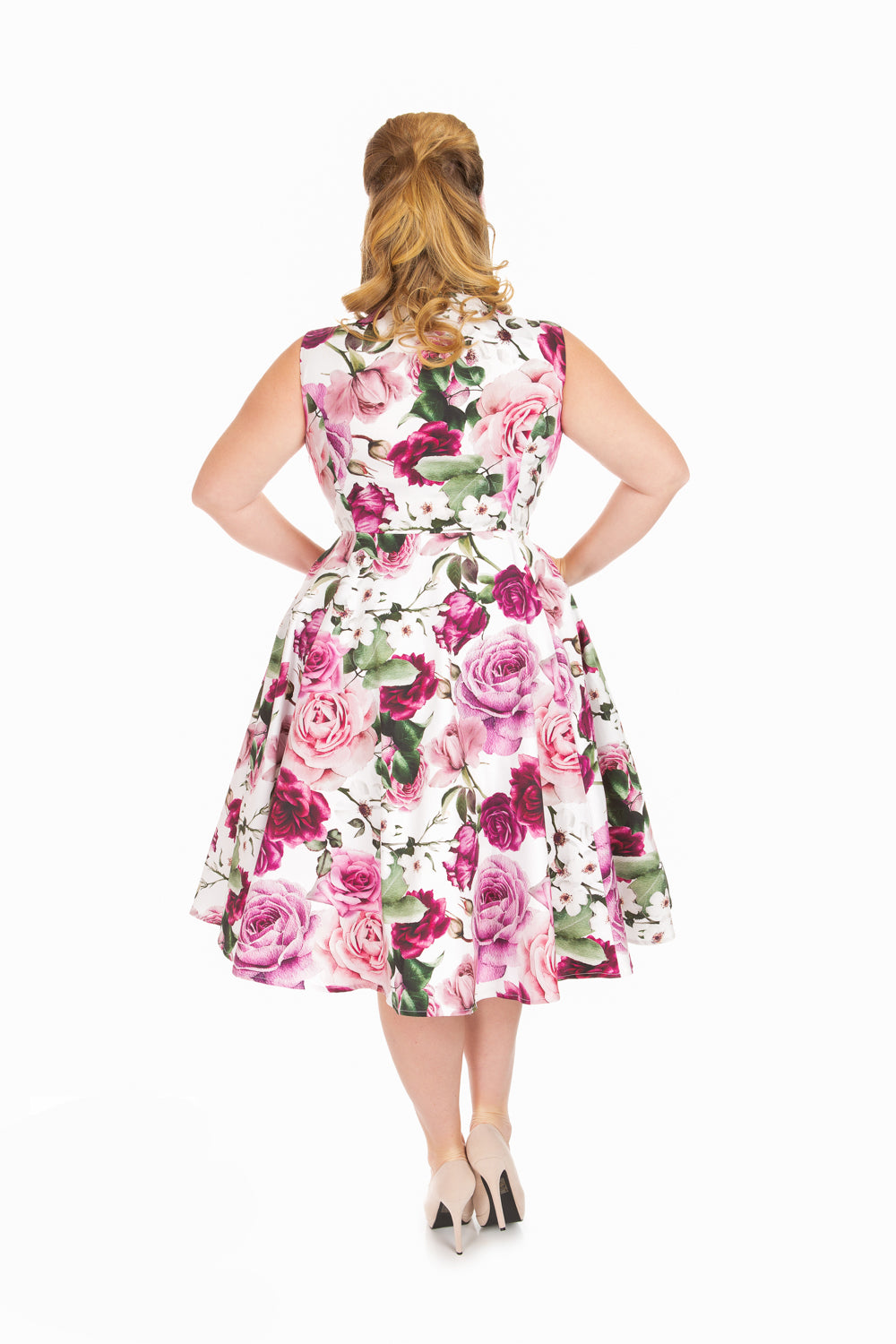 Alice Pink Roses Dress