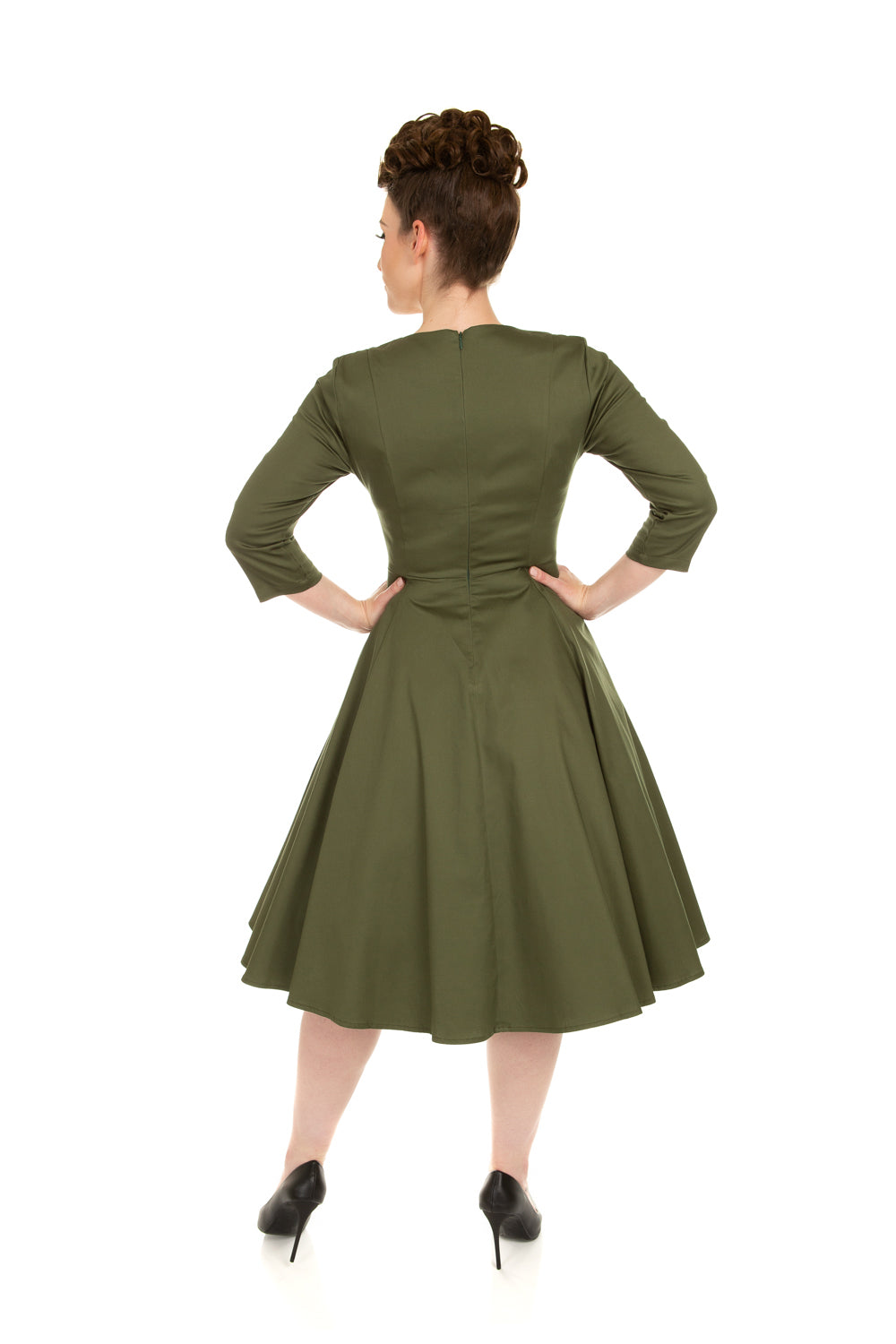 Angelina Dress khaki