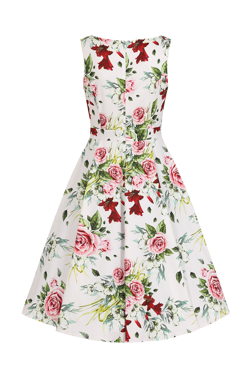 Carole Vintage Roses Dress - zartes Rosenkleid