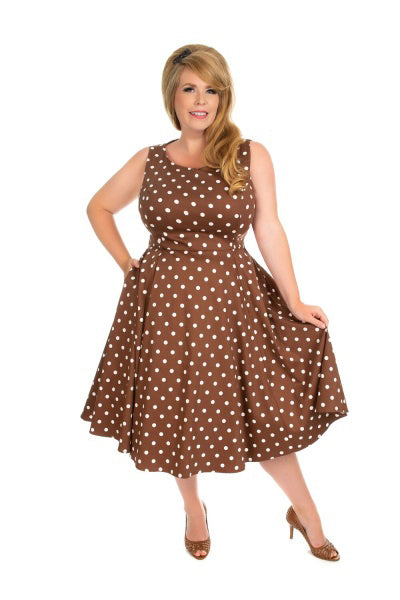 Pretty Woman Polka Dress