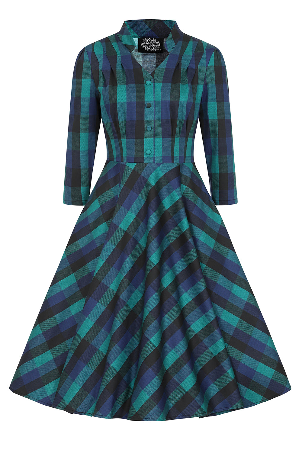 Louisa Check Vintage Tartan Kleid