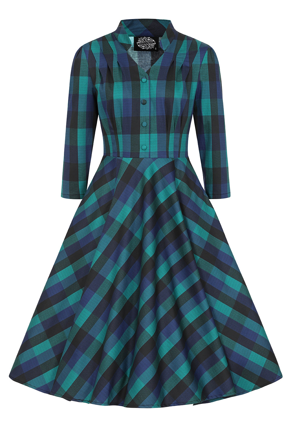 Louisa Check Vintage Tartan Kleid