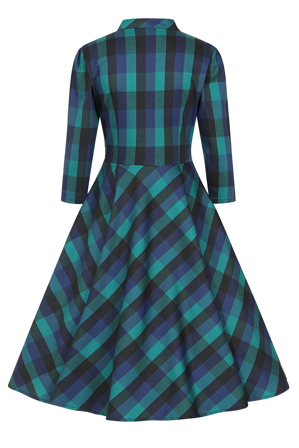 Louisa Check Vintage Tartan Kleid