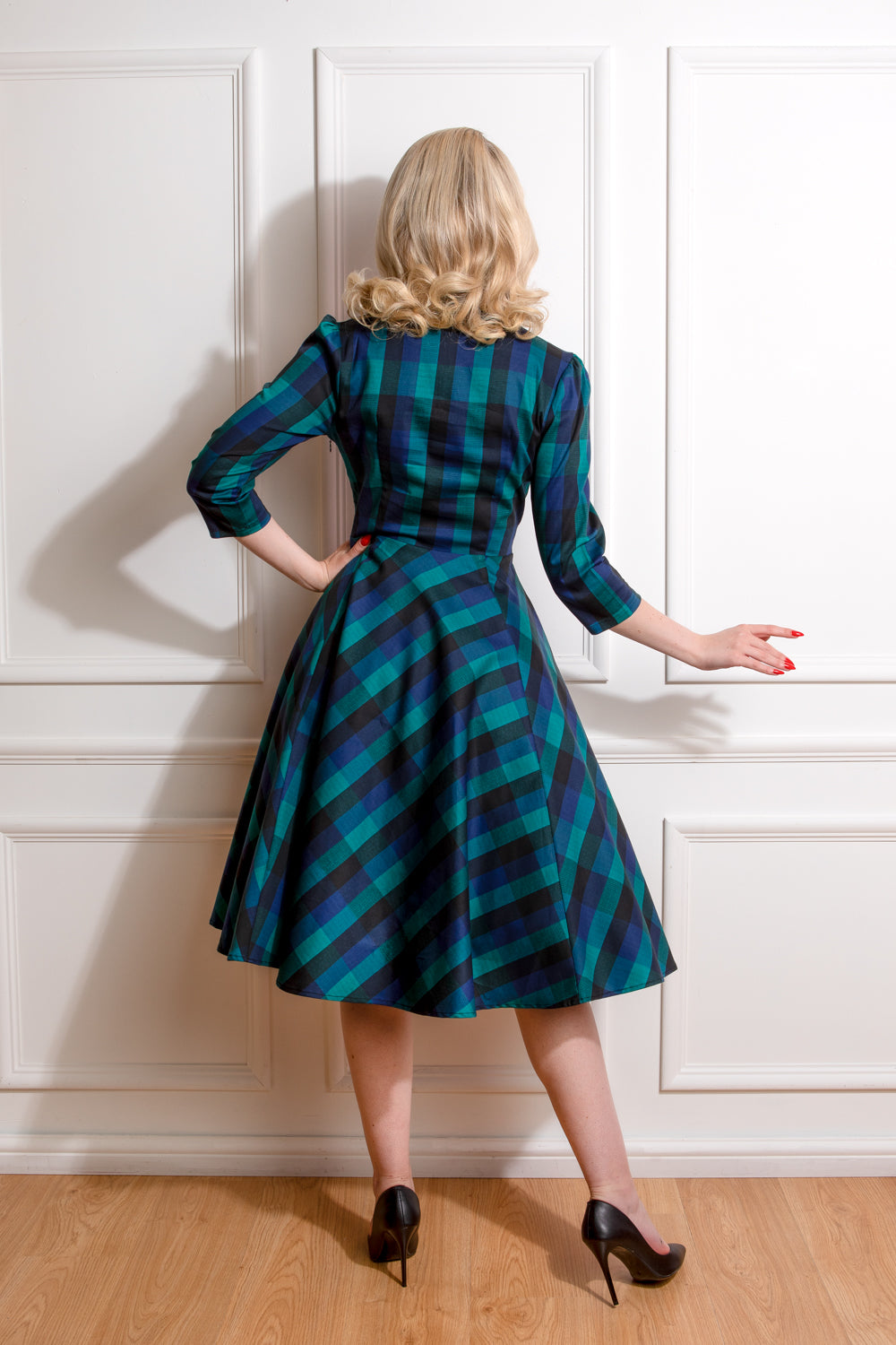 Louisa Check Vintage Tartan Kleid