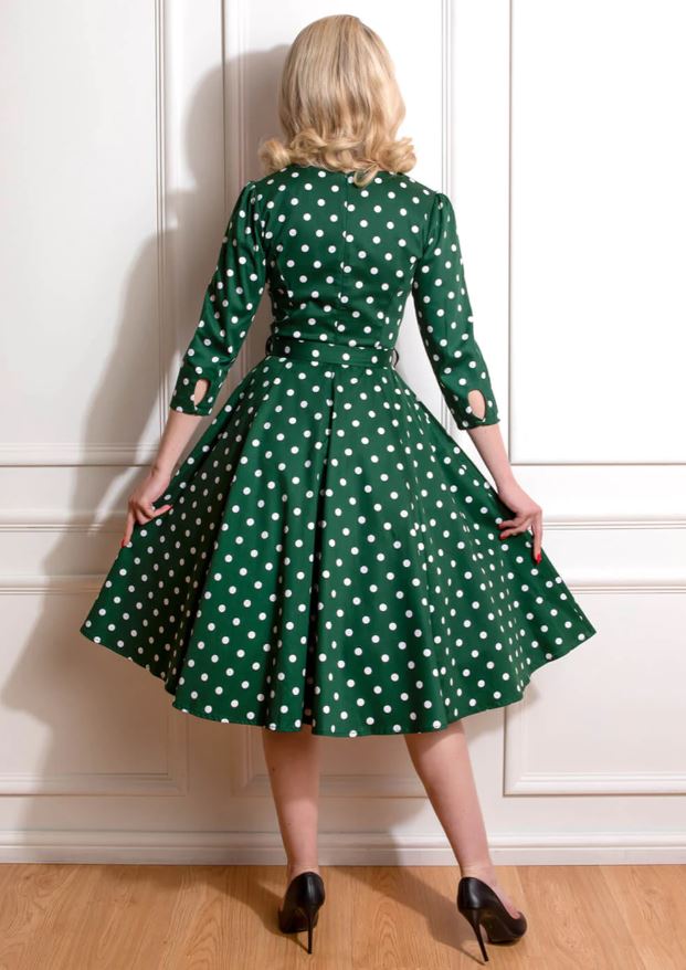 Kylie Polka Dress