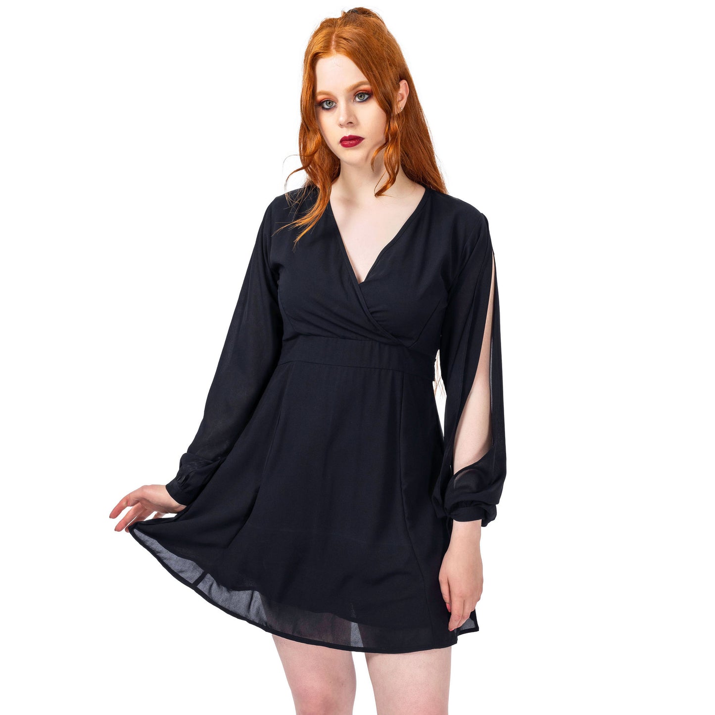 Opal Mini Dress - Gothic Kleid