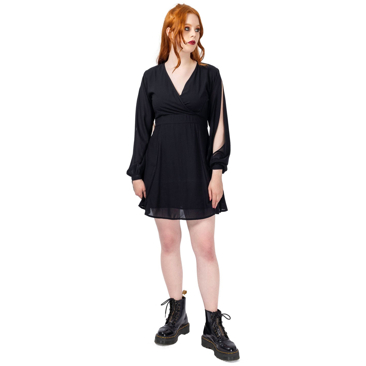 Opal Mini Dress - Gothic Kleid