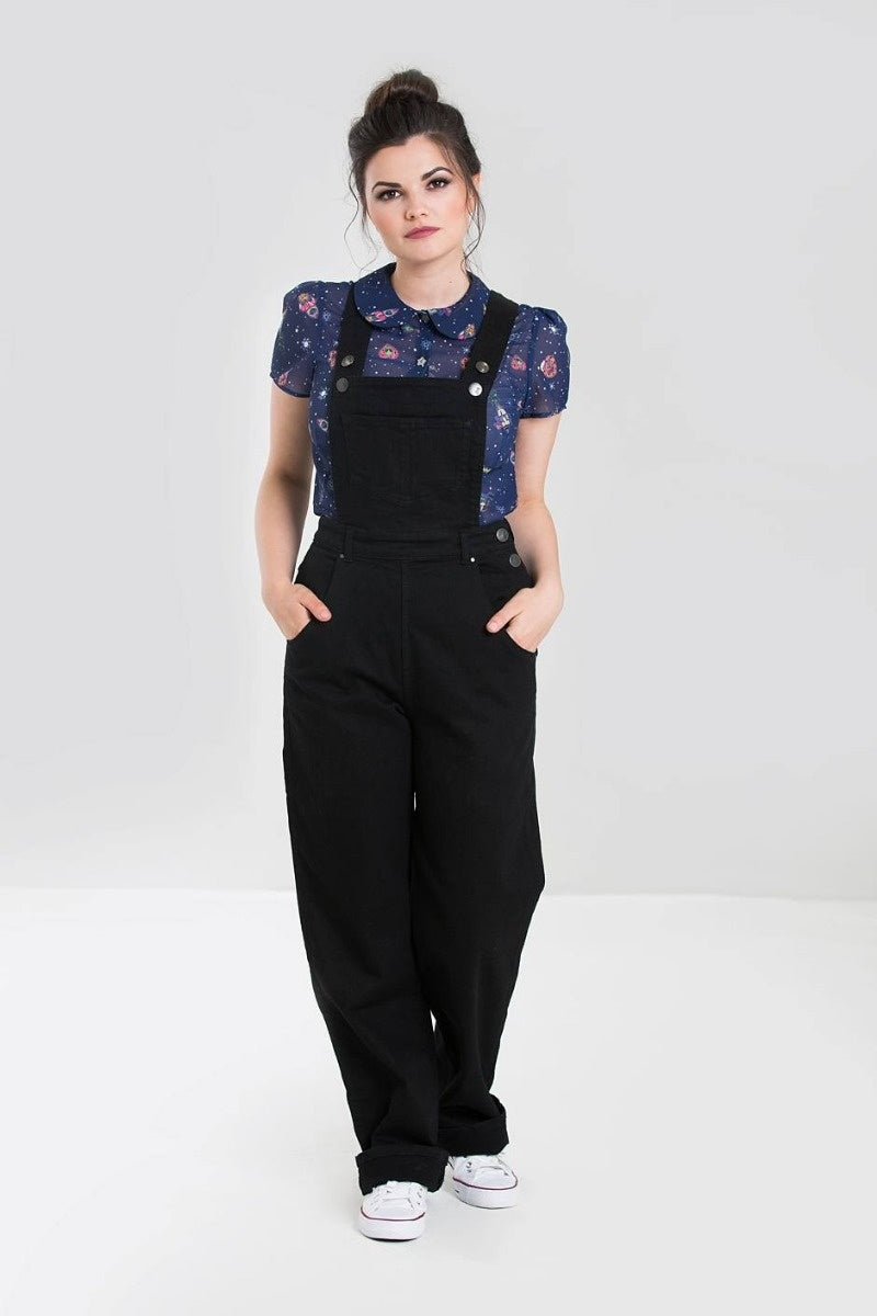 Elly May Dungaree black