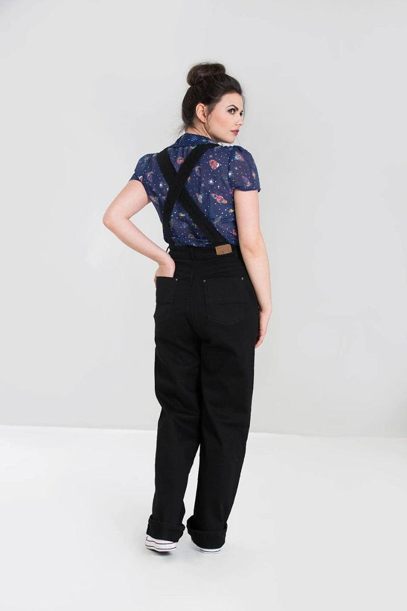 Elly May Dungaree black