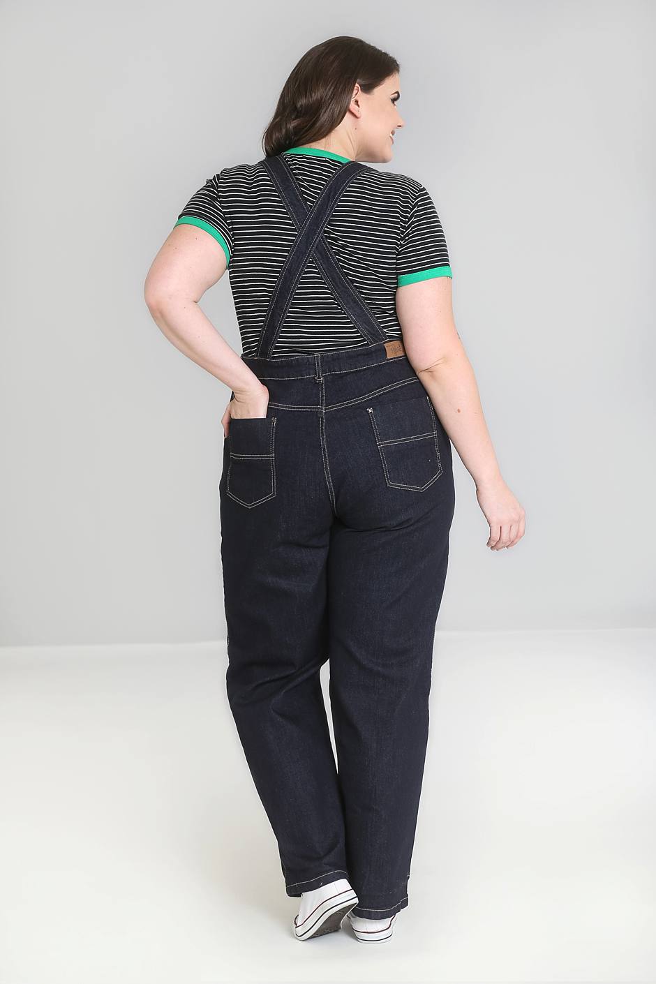 Elly May Dungaree navy