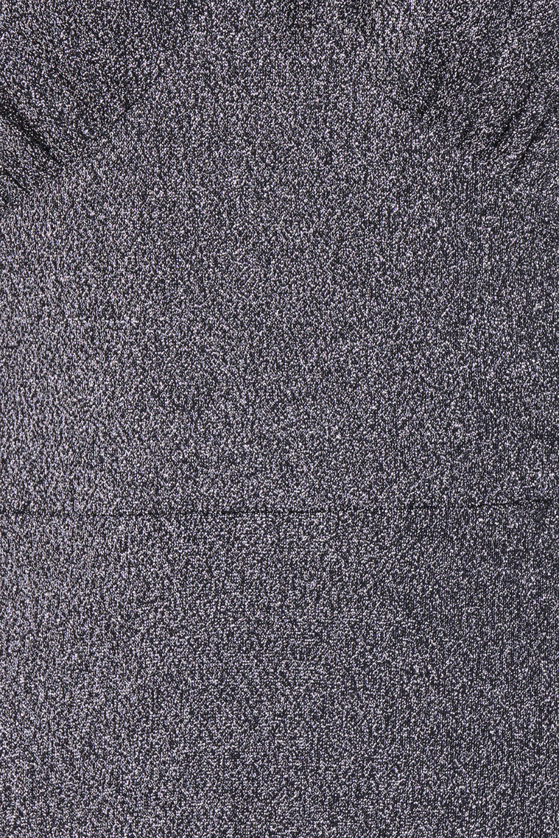 Haze Silver Lurex Dress