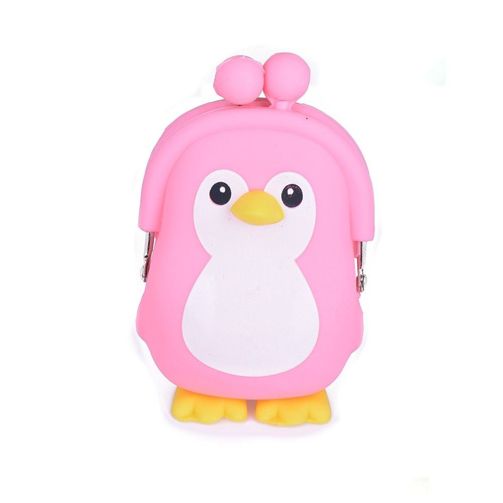 Cute Pink Pinguin Geldbörse