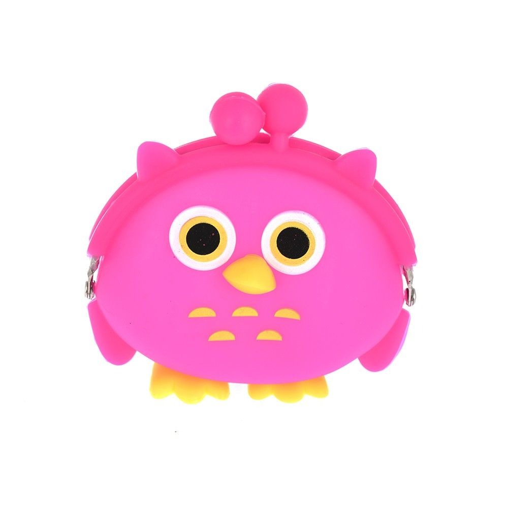 Cute Pink Owl Geldbörse