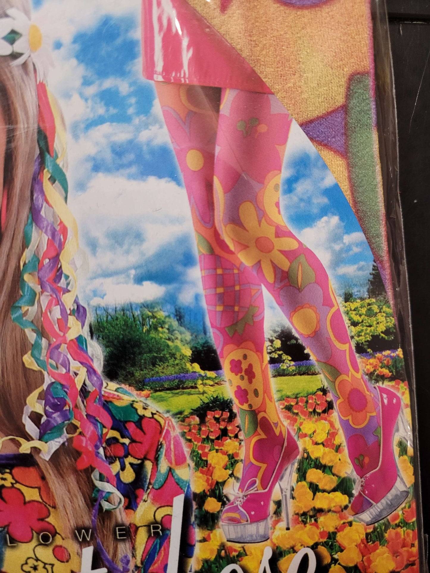 Flower Power Strumpfhose